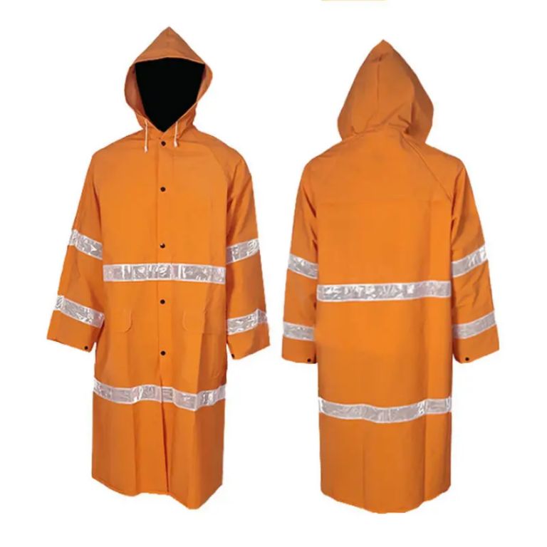Industrial safety rain jacket by Hiphen solutions