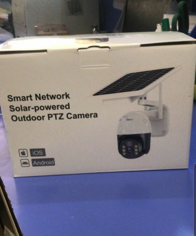 4G Solar Security Camera with Single Lens and 10,800mAh Battery by Hiphen solutions