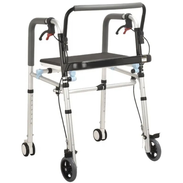 Four-Wheeled Roller Walker Frame by Scantrik