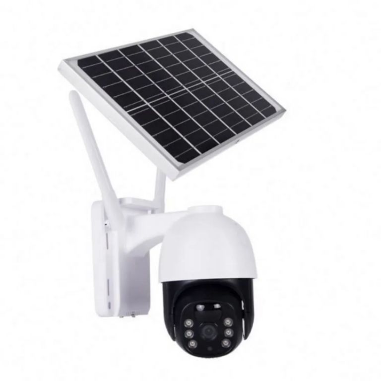 Solar-Powered Wireless Surveillance Camera with 4G LTE and Night Vision by Hiphen solutions