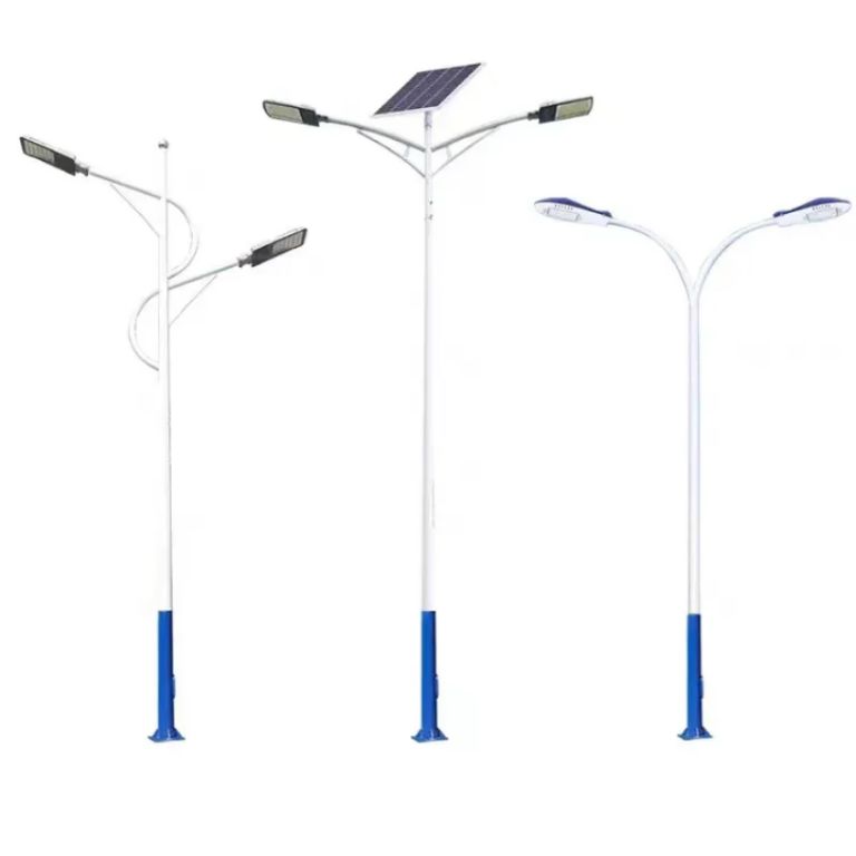 Solar street light 5m segmented split pole by Hiphen solutions