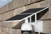 Single Lens Solar-Powered Security Camera with 4G and Motion Detection by Hiphen solutions