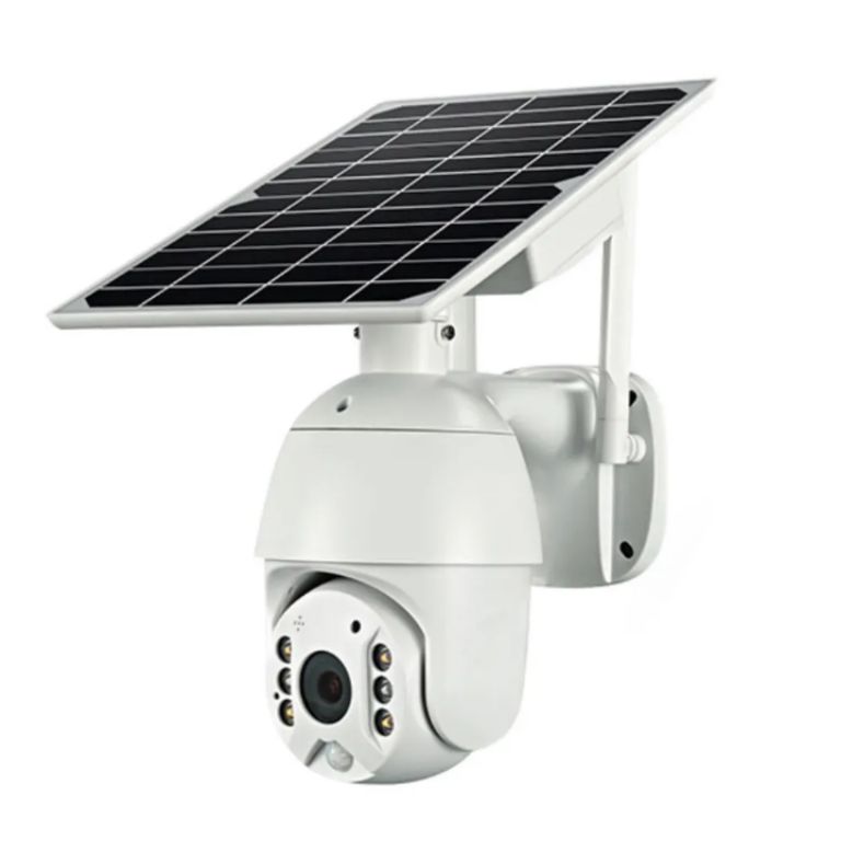 Single Lens 4G Outdoor Solar Camera with Long-Lasting Battery by Hiphen solutions