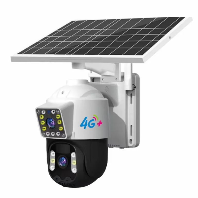 Solar-Powered 4G Surveillance Camera with Long-Lasting Battery by Hiphen solutions
