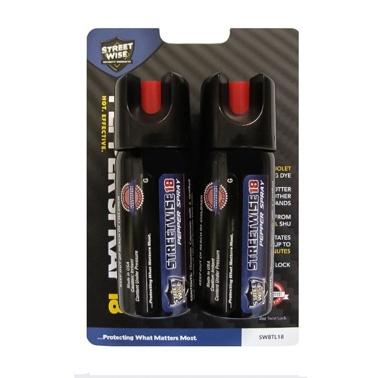 Powerful protection streetwise police strength pepper spray by Hiphen solutions
