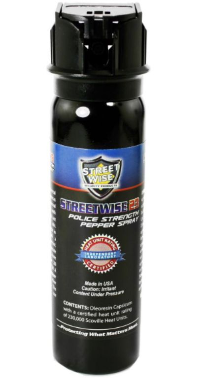 Police street wise pepper spray fire master by Hiphen solutions