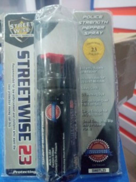 Lab certified streetwise police strength pepper spray by Hiphen solutions