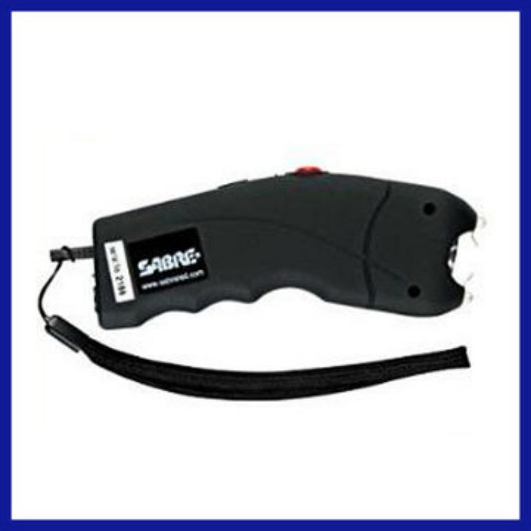 Compact Stun Gun with Emergency Flashlight by Hiphen solutions
