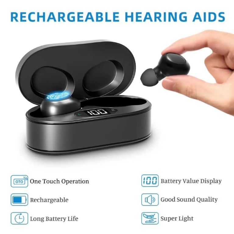 Rechargeable Hearing Assistant Model 2 by Scantrik