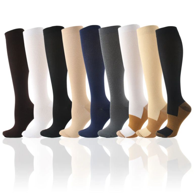 Bwell Thigh-Top Socks by Scantrik