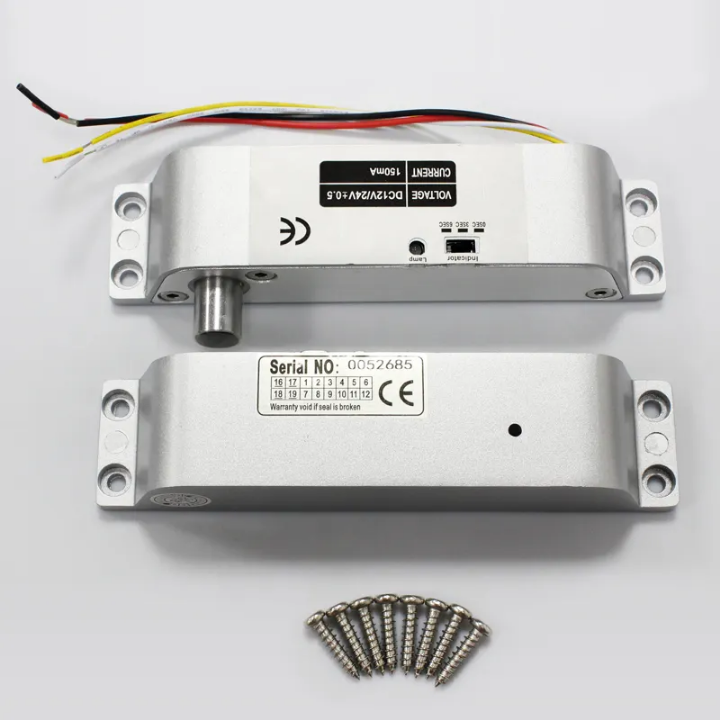 Secure Entry with DC 12V Fail-Safe Drop Bolt Lock by Hiphen solutions