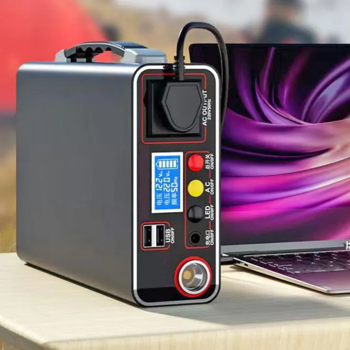 Compact & Efficient ALPHAR 300W Portable Solar Power Generator by Hiphen solutions