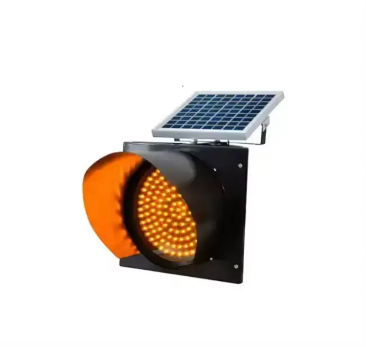Solar LED Traffic Light 100mm by Hiphen solutions