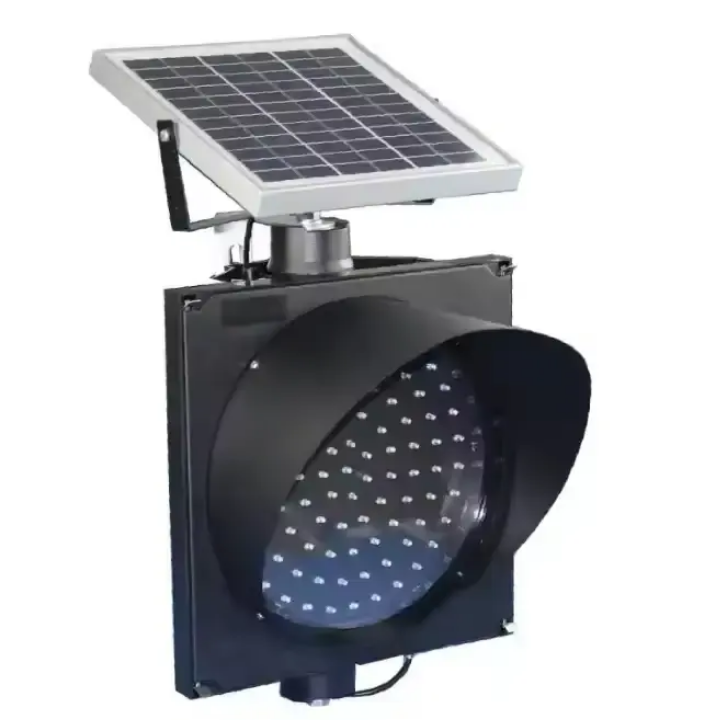100mm Solar-Powered Traffic Signal by Hiphen solutions