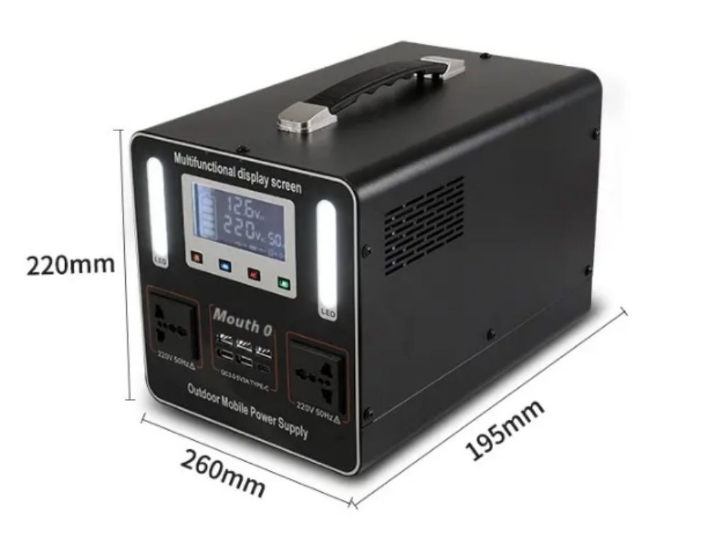 500w Sustainable Solar Generator Alphar by Hiphen solutions