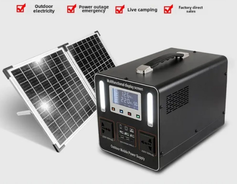 Alphar 500w Solar Generator for RV & Camping by Hiphen solutions