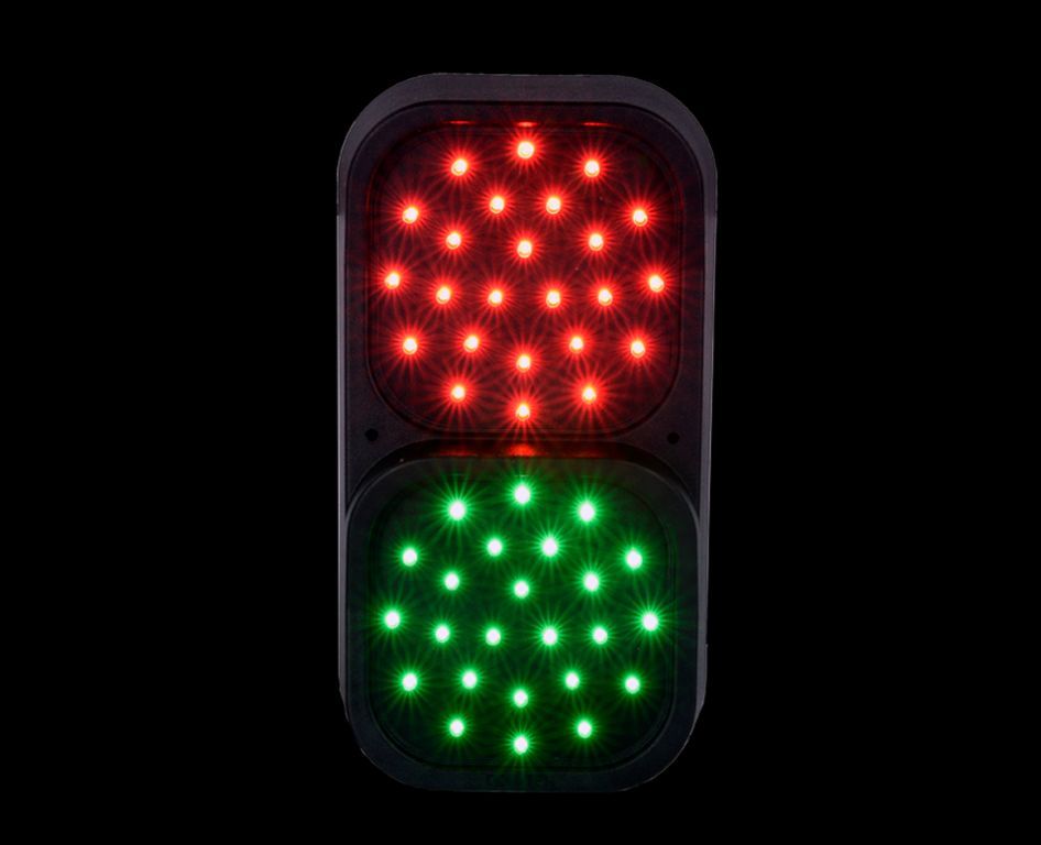 100mm Green Energy Traffic Light by Hiphen solutions