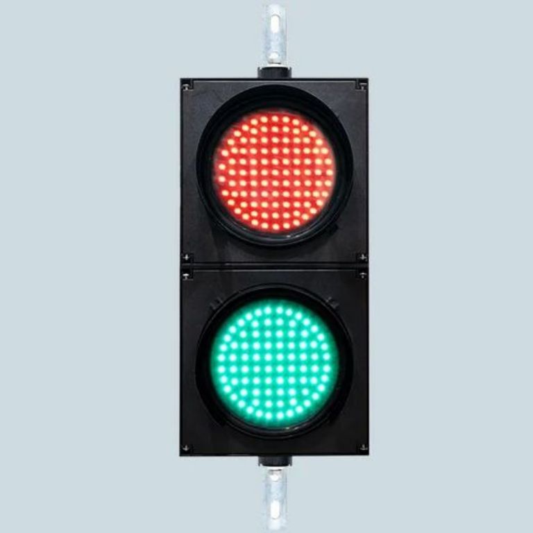 200mm Solar Operated Traffic Light by Hiphen solutions