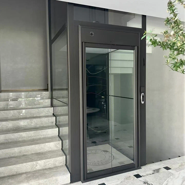 3-Stop Compact Residential Lift for 2 by Home lift elevator