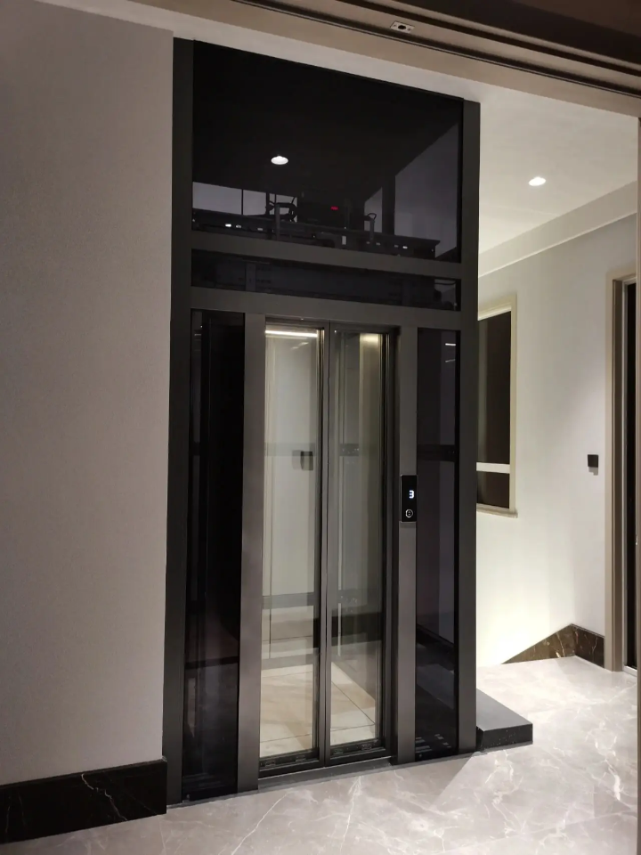 Compact Residential Elevator for Four Floors by Home lift elevator