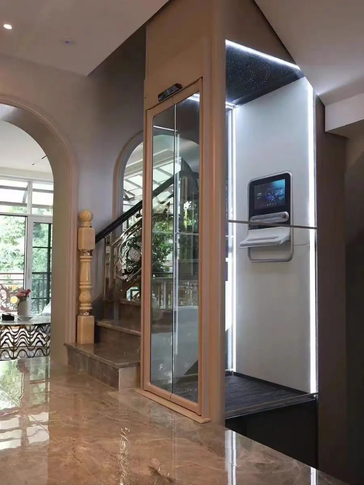 Twin Passenger Lift System (4 Floors) by Home lift elevator