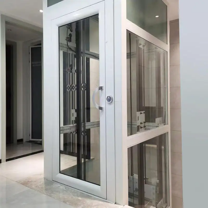 3-Stop Luxury Capsule Elevator for Homes by Home lift elevator