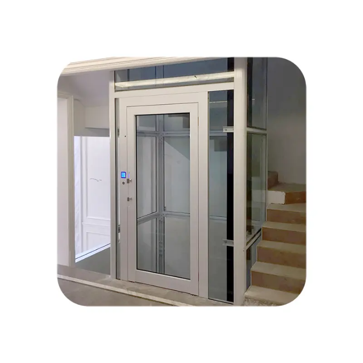 Home Capsule Lift for 3-Level Building Access by Home lift elevator