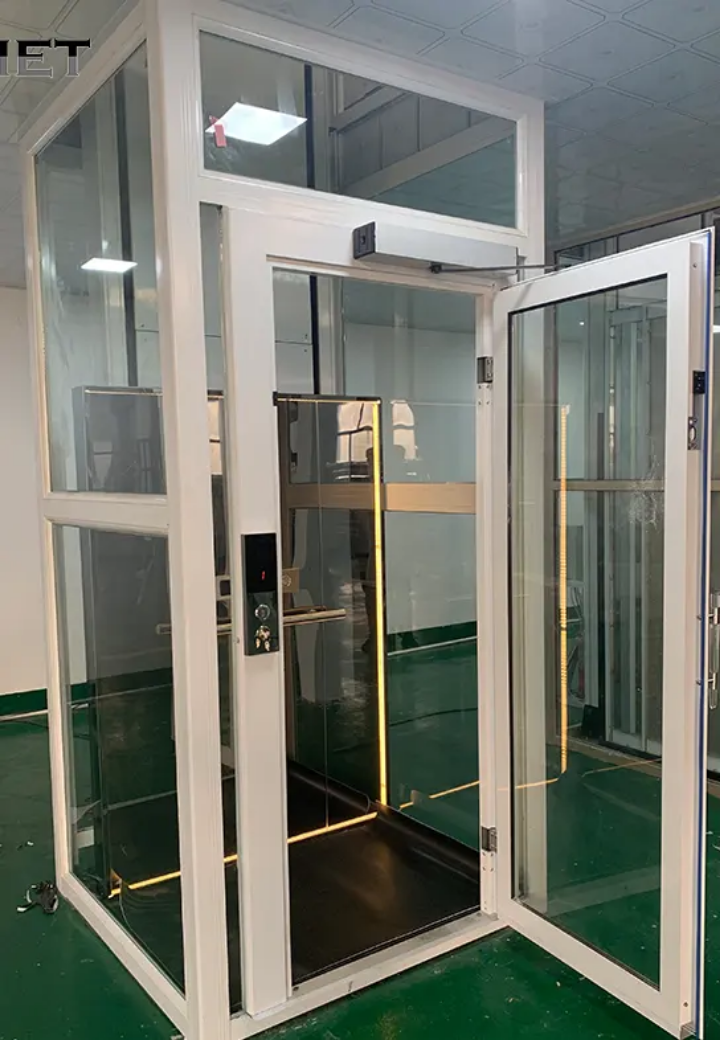 Sleek Stainless 320kg 3-Level Lift System by Home lift elevator