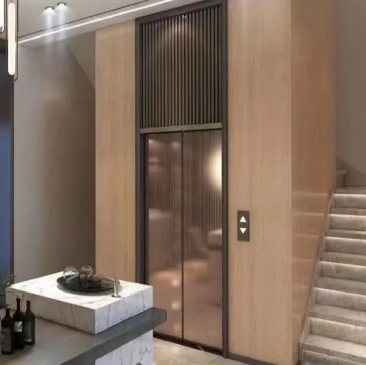 Vertical Lift System for 3 Floors – 320kg Stainless Model by Home lift elevator