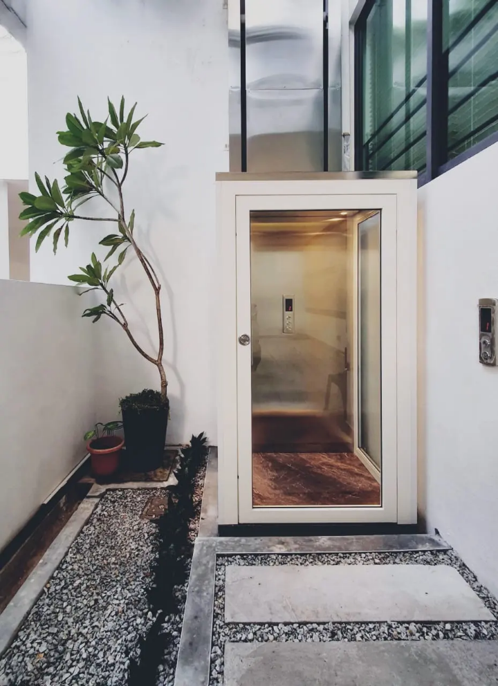 Surface-Mount Home Lift by Home lift elevator