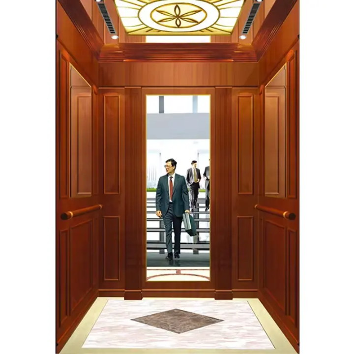 4-Floor Multi-Level 6-Passenger Elevator by Home lift elevator