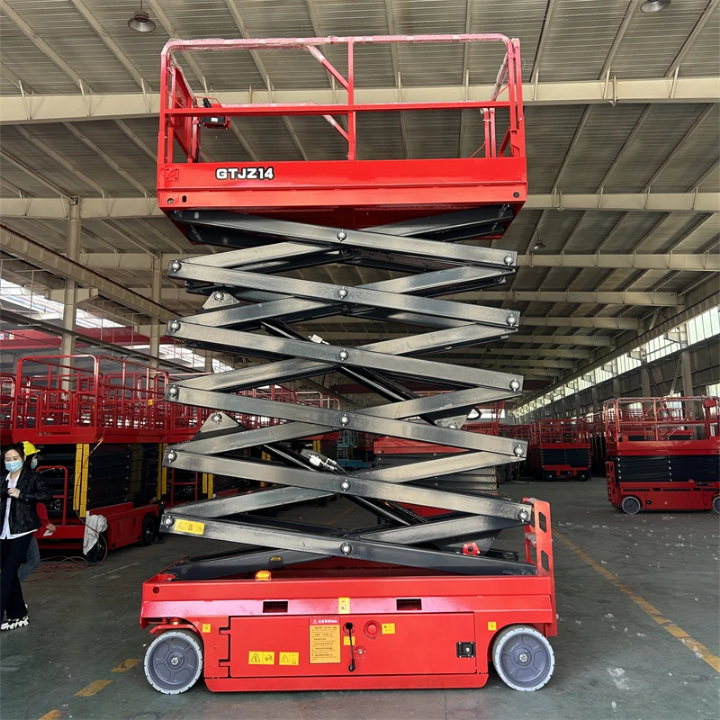 Double Scissor Lift Platform by Home lift elevator