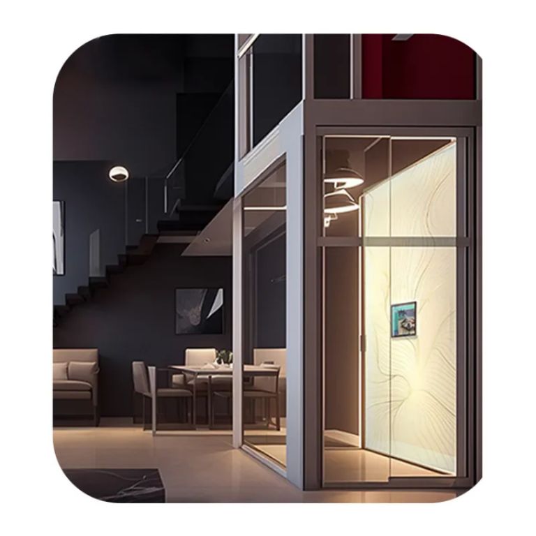 Home Elevator for Two Levels by Home lift elevator