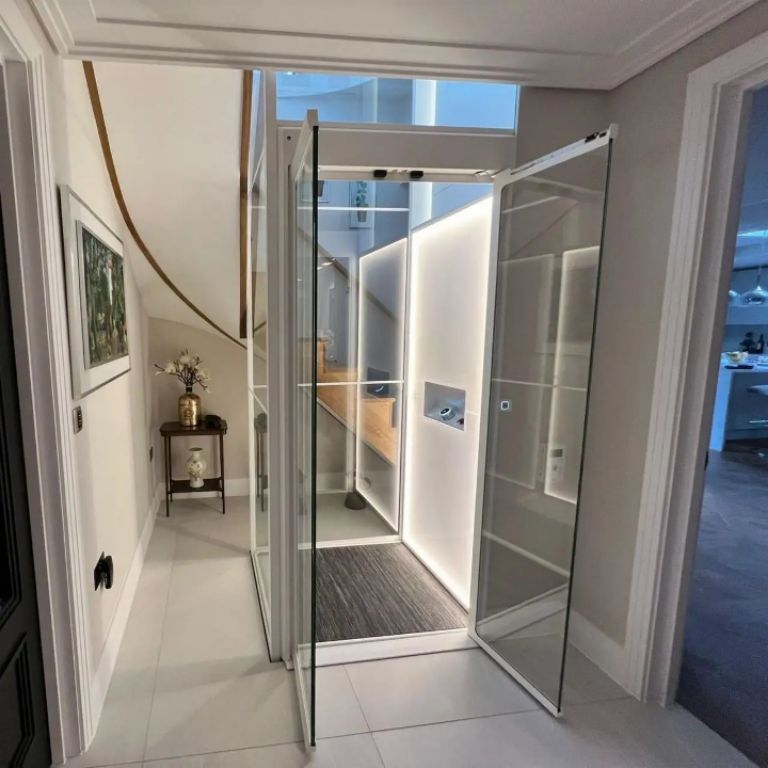 Two-Level Residential Vertical Platform Lift by Home lift elevator