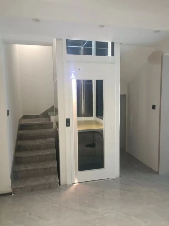 Four-Story Home Lift with Hydraulic Drive by Home lift elevator