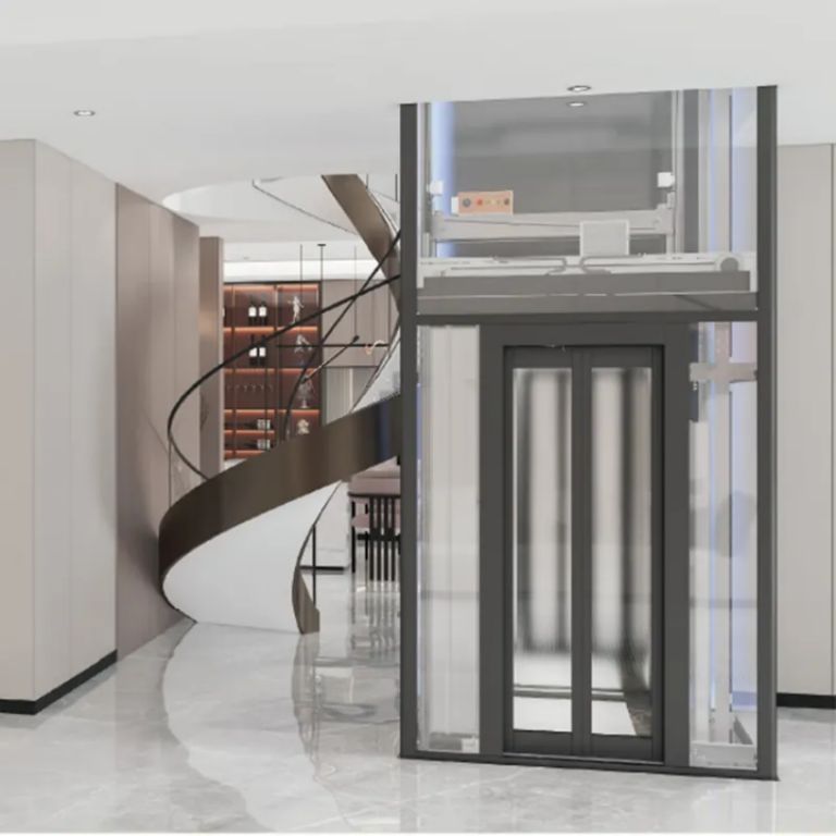 Residential Hydraulic Elevator for 4 Floors by Home lift elevator