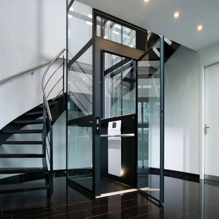 2-Level Glass Vacuum Elevator for Homes 400kg by Home lift elevator