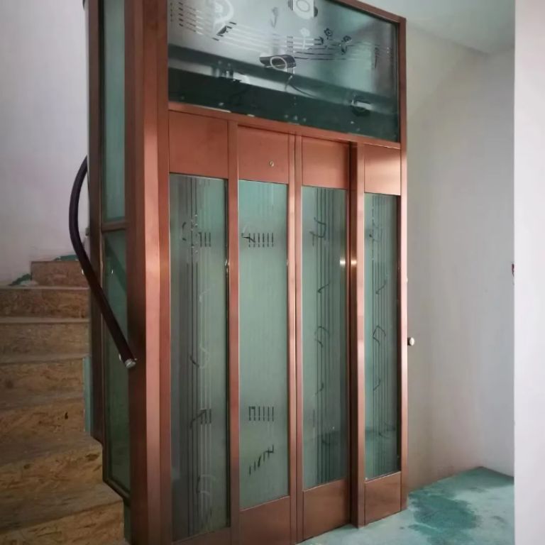 Dual-Stop Vacuum Tube Elevator for Homes – 400kg by Home lift elevator
