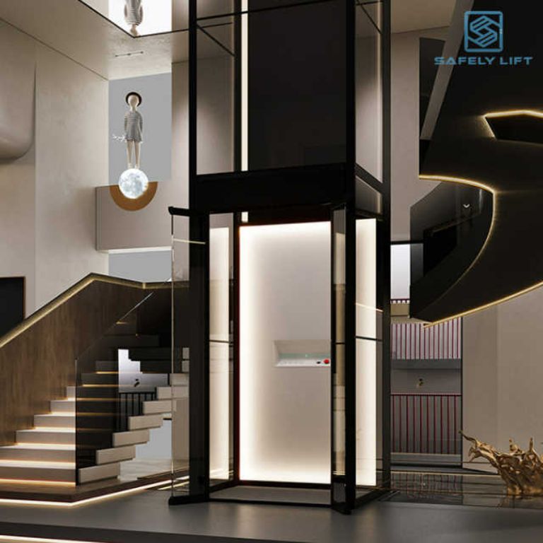 2-Level Pneumatic Residential Lift – 400kg Capacity by Home lift elevator