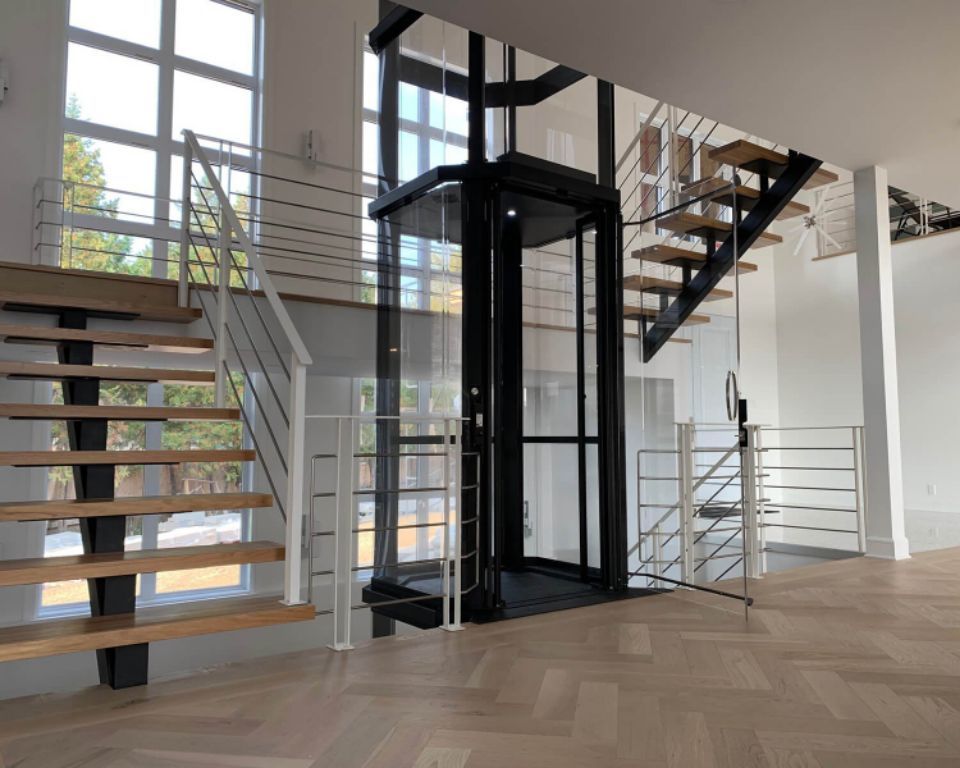 Slim Fit Pitless Home Lifts by Home lift elevator