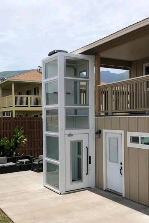 External Shaft Home Elevator by Home lift elevator