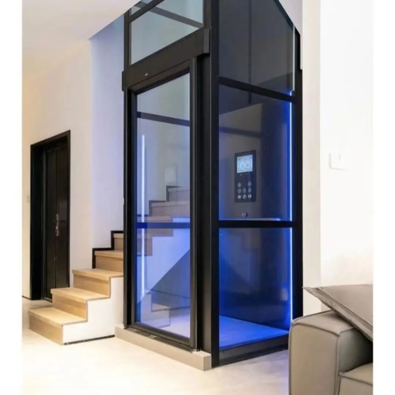 Energy-Efficient Belt Elevators for Villas by Home lift elevator