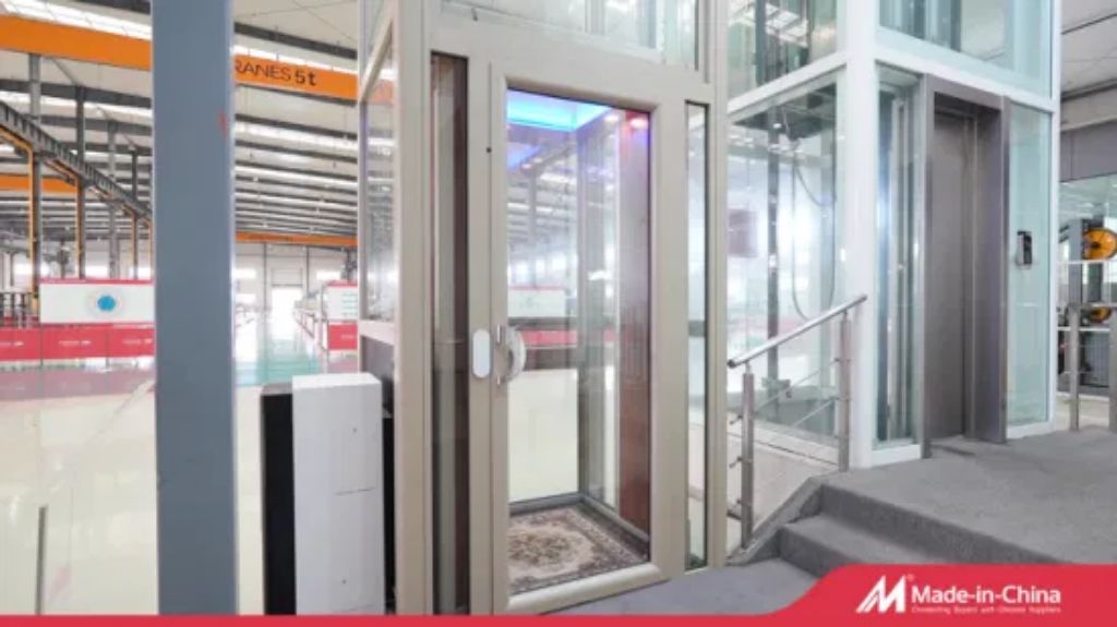 Modern Steel Belt Lifts for Houses by Home lift elevator