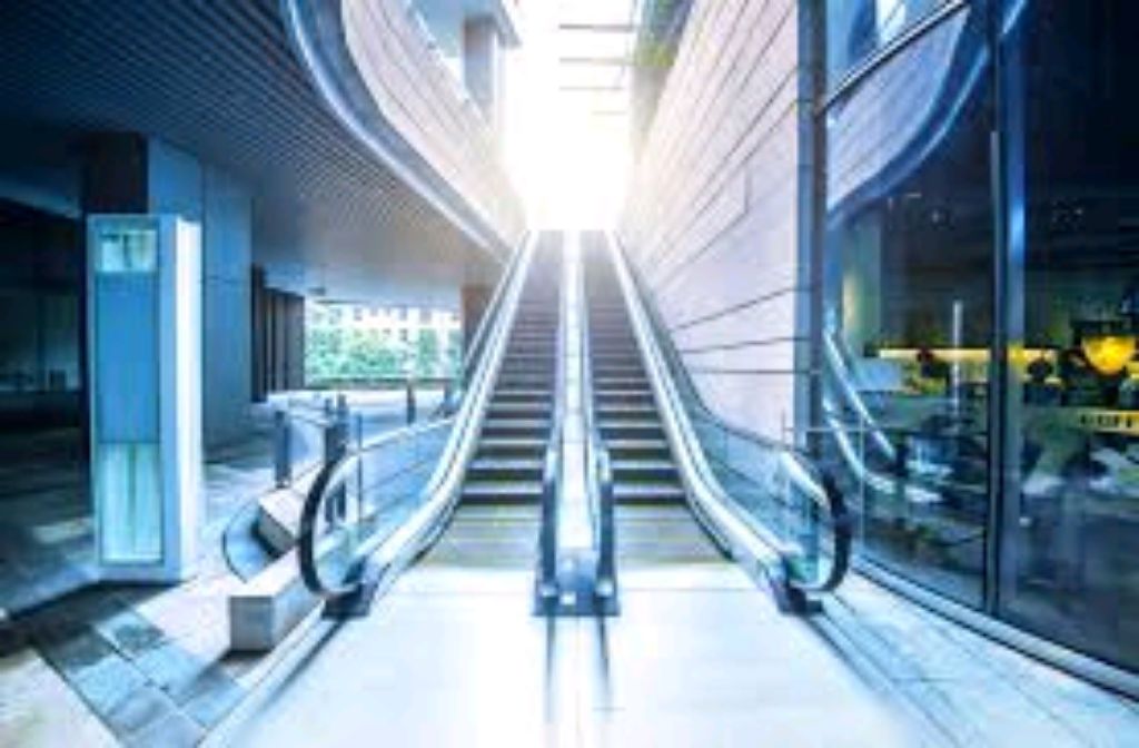 Shopping Mall Escalators by Home lift elevator