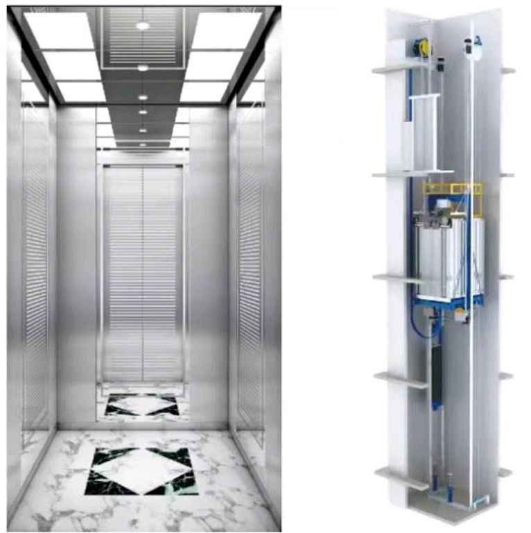 450kg Capacity Passenger Elevator by Home lift elevator