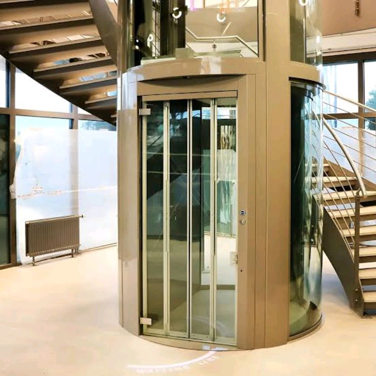 Ultra Slim Circular Home Elevator by Home lift elevator