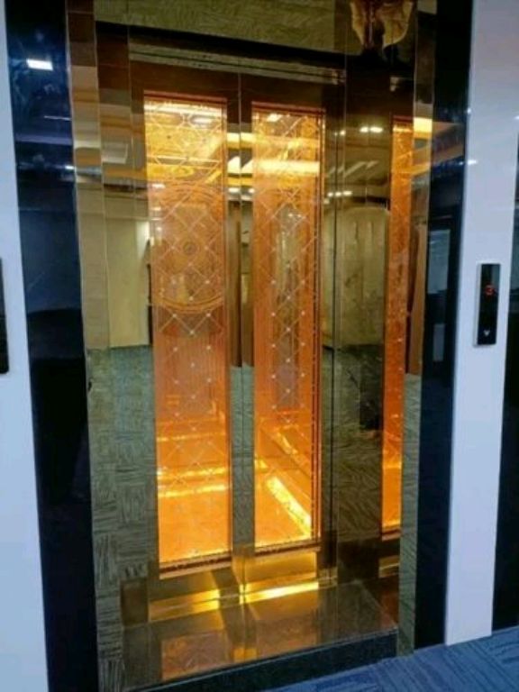 3-Storey 8 Passenger Lift with Steel Finish by Home lift elevator