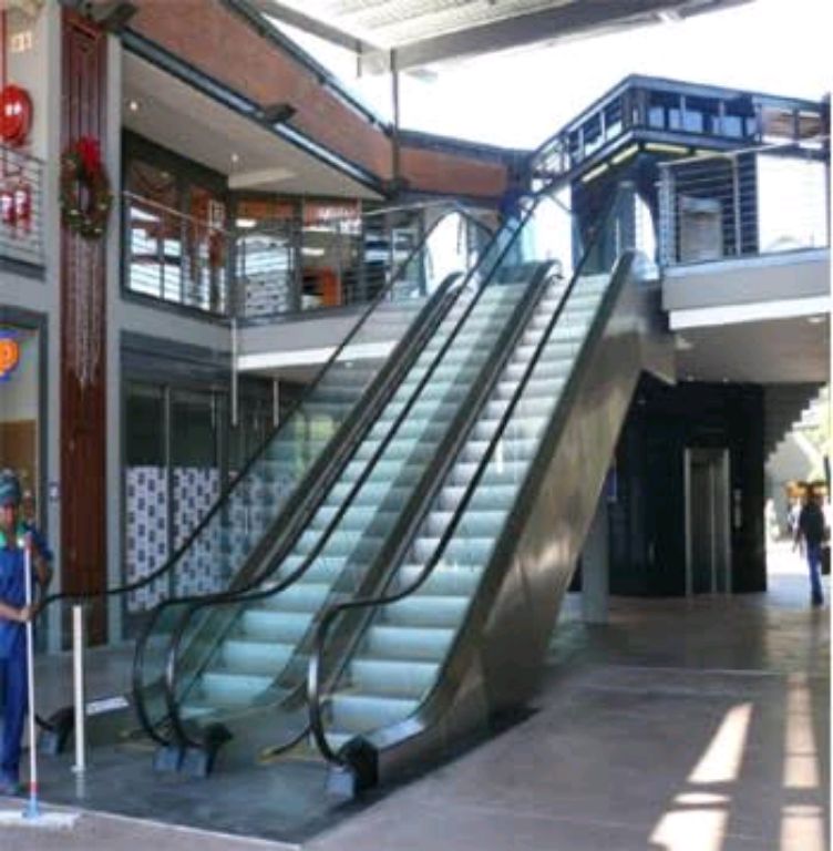 Shopping Mall 35° Escalator – 0.5mps Operation by Home lift elevator