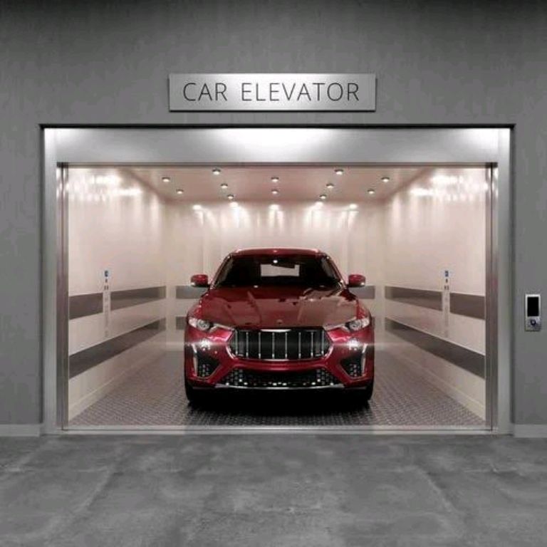 Hydraulic Vehicle Lift by Home lift elevator