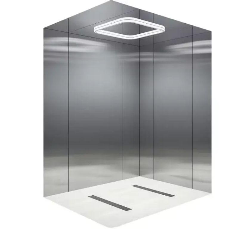 4-Story Elevator for 8 People Stainless Steel by Home lift elevator